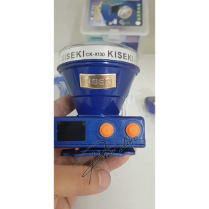 Senter Kepala Selam Kiseki CK-X13D Gratis Kacamata Selam + Tasbih Digital | Headlamp Diving Cahaya Putih Super Terang Baterai Lithium 7000mAh Tahan 12 Jam Waterproof