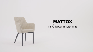 Rina Hey เก้าอี้รับประทานอาหาร รุ่น MATTOX