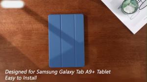 Flip Case Bahan Leather untuk Samsung Galaxy Tab A9 A9+ Plus