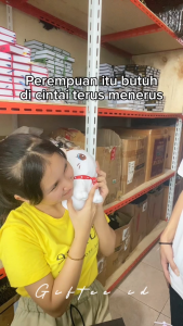 BONEKA KUCING NEKO 25CM M CAT DOLL MAINAN ANAK LUCU GIFT KADO HADIAH HAMPERS CEWEK WANITA TEMAN PACAR ULTAH ULANG TAHUN BIRTHDAY MURAH VALENTINE HARI KASIH SAYANG BY FUNDAYS