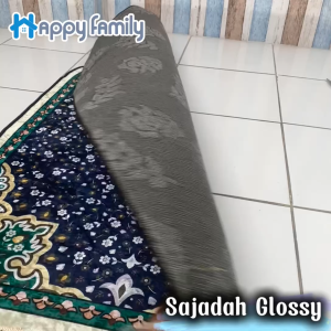 (HF) BELI LOKAL TERBARU Sajadah Kubah Motif Elegan PREMIUM UK 70x110CM Bahan Glossy AntiSlip