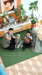 Gamis Sarimbit Couple Keluarga Terbaru 2024 / Baju Couple Lebaran / Baju Sarimbit Gamis Dan Koko