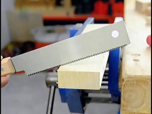 Japanese Hand Saw 31cm Double Edge Pull Saw SK5 Flexible Blade Beechfor Woodworkers DIY