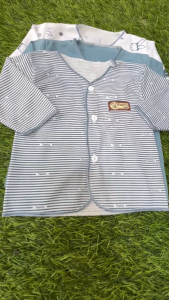 Stelan Baju Bayi Motif Lengan Panjang 6 Pcs (3 Stel) Baju Perempuan Bayi Baju Laki Laki Bayi 0-6 Bln Baju Bayi Newborn