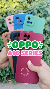 Soft Case OPPO A16 A16S A16K A16E Casing Kesing Silicon Silikon Karet Pelindung HP Handphone Pro Cam Selikon Cover Sopkes Sofkes Sofcase