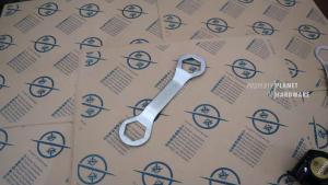 Kunci Kanvas Ganda Motor Matic 39x41 mm Warna Chrome Sunway