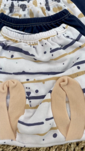 18 Pcs Paket Lahiran Lengkap Baju Bayi Celana Bayi Baru Lahir seri Navy Coksu Baby NewBorn GiftSet - Juragan Lebak