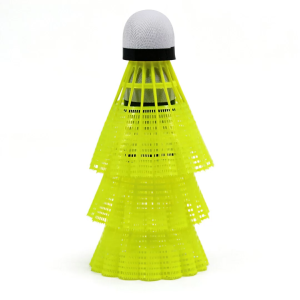 6 cầu lông nhựa bền cầu lông nylon cầu lông mới tập cầu lông chống gió-NIEVE