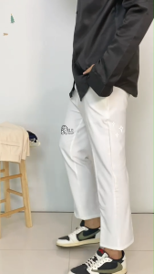 กางเกงสแล็ค ขา5 ส่วน กางเกงขาเต่อ กางเกงผู้ชาย