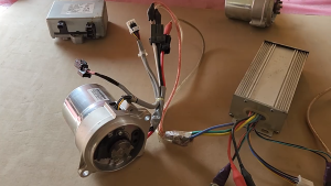 Động Cơ Trợ Lực Lái Xe Ô Tô Mitsubishi Nhật Không Chổi Than 650W