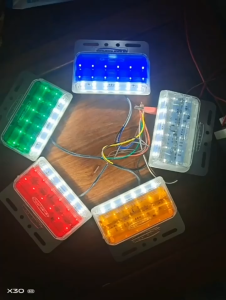 LAMPU BAK LAMPU SAMPING LED SMD VARIASI TERANG TRUK BUS 12V 24V SHILIDUO DENDUO BIRU