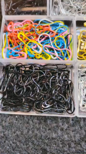 Klik-Beli Peniti Labu Box Mika Warna Peniti Bohlam Pin Safety Pins Hijab Colorful Anti Nyangkut