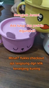 Mangkok Gelas Jerami Karakter Mangkok Sup Anak Kartun Tempat Makan Baby Balita by Einstein-Store