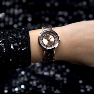 [Promo] Jam Tangan Wanita Guess GW0470L3 Crystal Clear Rose Gold Tone Case Rose Gold Tone Stainless Steel Original Garansi 2 Tahun [✔COD][100% Authentic]