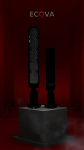 Lampu LED PJU Slim Ecova Waterproof IP65 30 50W Watt