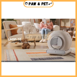 AURORA Automatic Cat Litter Box With Mobile Apps Control Self Cleaning Toilet New Smart Cat Litter Box
