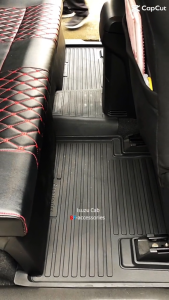 ผ้ายาง ถาดยางปูพื้น พรมปูพื้นรถ ISUZU D-MAX CAB (ปี 2012-2018) และ (ปี 2019-2021) พร้อม ยาลาก (พรม)