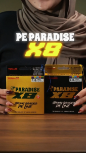 PE Paradise X8 Senar Mancing Laut Kuat Tidak Mudah Putus Multicolor