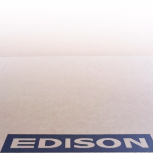 Jam Dinding Edison Sweep ES 302 CHR Diameter 300mm 30cm