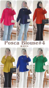 Blouse Posca By Moca: Baju Blouse Wanita yang Nyaman dan Elegan