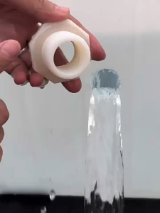 2Pcs ABS Gasket Water Tank Connector Pipe Fittings 1/2" / 3/4" / 1"Thread Outlet Joint for Water tower Bucket