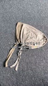Ciput Basic Tali Kaos Rayon Premium Anti Pusing Inner Turki Hijab Daleman Kerudung Dalaman Jilbab