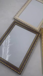 กรอบรูปลวดลายมงคล 30x40cm A3 10x1410x15 10x16 11x14 11x15 11x16 12x16 12x18 มีขาตั้งโต๊ะ มีกระจก แขวนผนังได้ มีคุณภาพดี