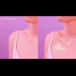 Kormesic Highlighter Liquid Body Shimmer Oil 80 ML: Glitter Pengkilap Tubuh Berkilau