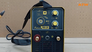 ตู้เชื่อม MIG รุ่น MIG130 กำลังไฟ 4.8 กิโลวัตต์ แรงดันไฟ 1 เฟส 220 โวลต์ กระแสไฟเชื่อม 130 แอมป์ รับประกัน 1ปี