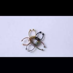 🔥🔥🔥คลิปจมูก จิวจมูกสแตนเลส เครื่องประดับจมูกแบบไม่ต้องเจาะจริง สินค้าอยู่ไทย พร้อมส่ง L208