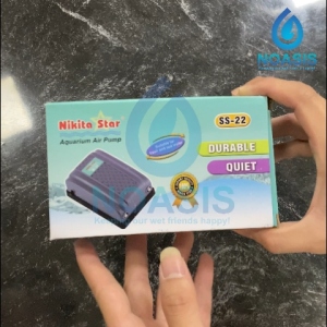 Nikita Star Mesin Pompa Udara 2 Lubang Mesin Aerator Airator Dua Lobang SS - 22