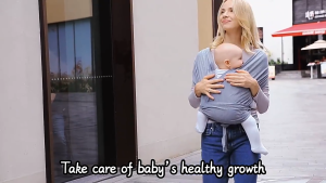 Baby Carrier with Removable Hip Seat Carrier for Baby New Born 0-36 Months Safe Breathable Newbron Wrap Carrier