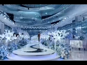 Đèn dẫn lối hoa thuỷ tiên cỡ đại trang trí đám cưới nhà hàng khách sạn decor gia đình cửa hàng