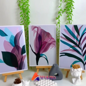 Hiasan Dinding Bunga Art Aesthetic Dekorasi Kamar Apolito (20x30 cm)