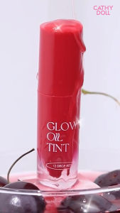 🔥แท้/ถูกที่สุด/ไลฟ์ทุกวัน🔥Cathy Doll โกลว์ออยล์ทินท์ 2.4g เคที่ดอลล์ (1 ชิ้น)