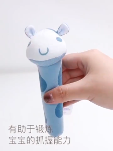 Mainan Tangan Bayi Bunyi Rattle Stick Bayi Tongkat Genggam Motif Hewan Boneka Kerincingan Toys Bunyi