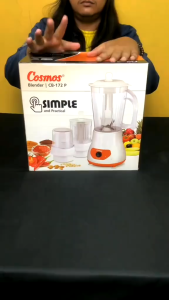 Cosmos Blender Plastik 3 in 1 - CB172P - GRATIS ONGKIR Jabodetabek