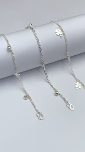 Lắc Chân Bạc Ta Mix Charm Chính Hãng Bạc Hiểu Minh LC248