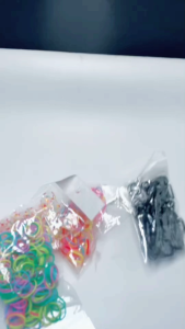 12 ห่อ 90 บาท หนังยางมัดผมของเด็ก ขายส่ง B