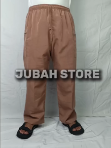 Celana Sirwal Komprang Pangsi Silat Muslim Pria Dewasa