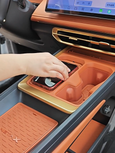 ZLWR NETA X รถประตูร่องน้ำถ้วยรองนั่งป้องกันฝุ่นป้องกันการลื่นไถลเบาะรองนั่งกันกระแทกอุปกรณ์ตกแต่งภายในรถยนต์