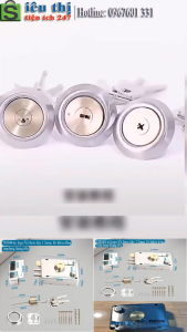 Khóa Chống Trộm Cho Cửa Săt Cửa Gỗ Gắn Nổi TI0548