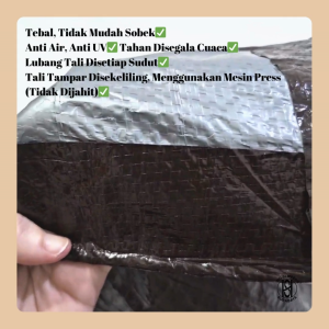 TERPAL A2 UK 6X8  / TERPAL PLASTIK / TERPAL A2