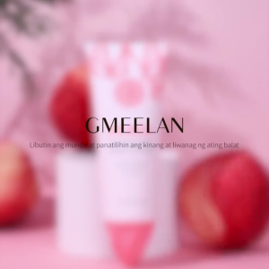 GMEELAN Peach Niacinamide Body Lotion Whitening 100g Mencerahkan Kulit Pelembab Moisturizing Cream Whitening Body Serum [nasa natural nusantara]