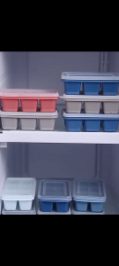 มินิถาดน้ำแข็งเครื่องมือน้ำแข็งวัสดุ PP ที่ทำน้ำแข็ง ถาดทำน้ำแข็ง ซิลิโคนทำน้ำแข็ง