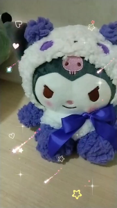 Cute Kuromi/Melody/Cinamoroll 25cm Plush Toys for Baby & Kids