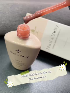 Sơn thạch yolly Sơn thạch lẻ màu hồng đào chai 15ml hàng chính hãng