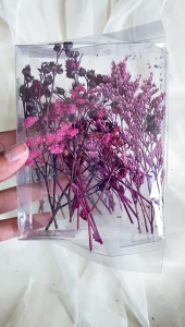 Bloomingyourdays Bunga Kering Dried Flower Bundle Mix DIY glass dome frame scrapbooking Baby breath limonium bunga asli kering