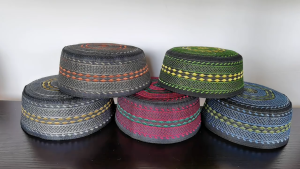 peci assagofah sholat/songkok bordir/kopiah bordir/topi sholat pria model terbaru K-06