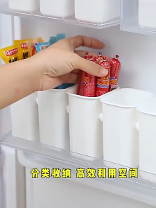 GreenHouse กล่องเก็บคัดแยกข้างประตูตู้เย็น กล่องเก็บของสไตล์ญี่ปุ่น